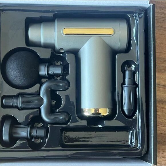 USB charging massage cervical vertebra waist relaxation vibration  massage gun - Picture 6 of 8